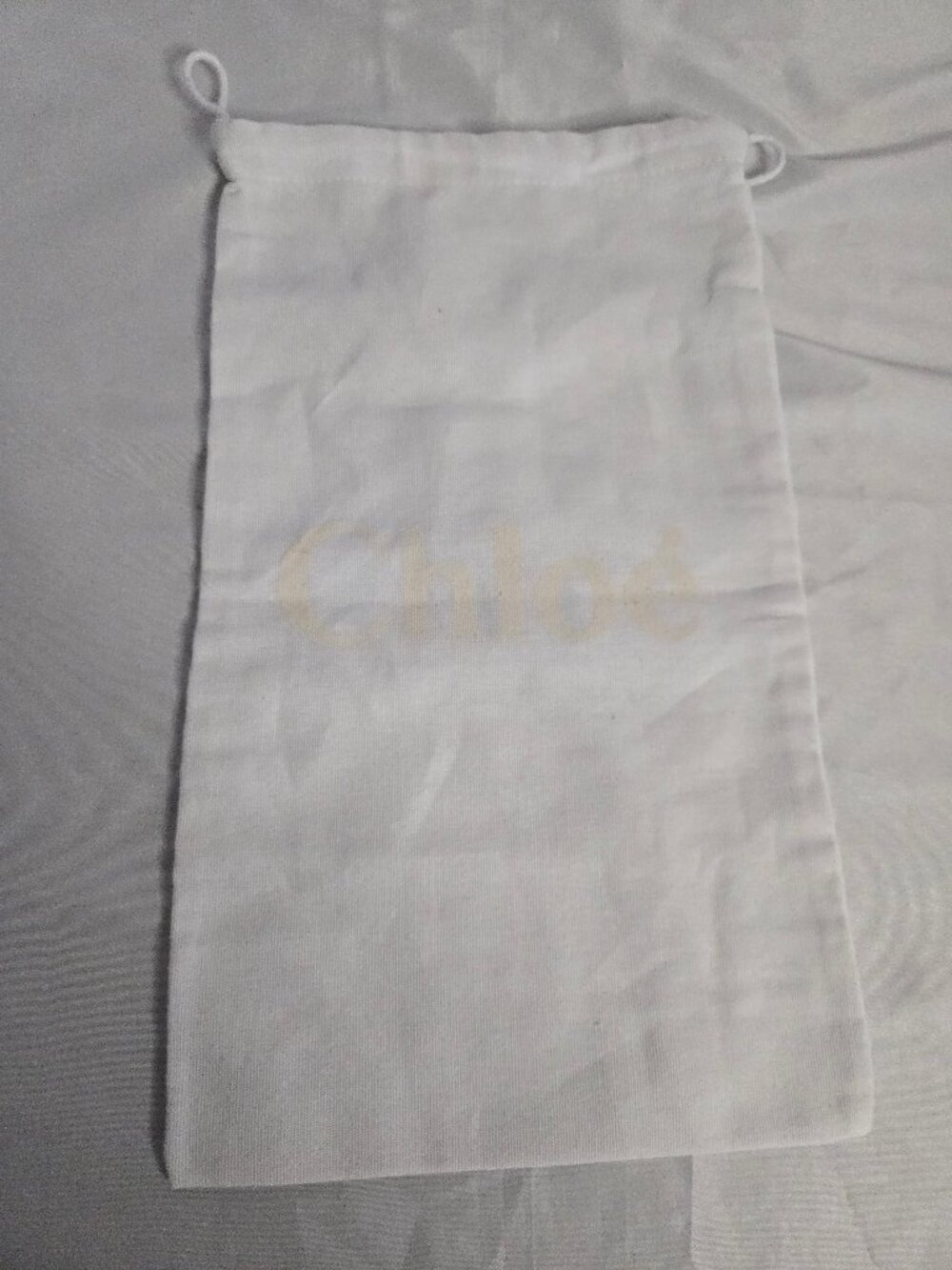 Chloe Single Dust Shoe Bag 14'' x 9'' Drawstring